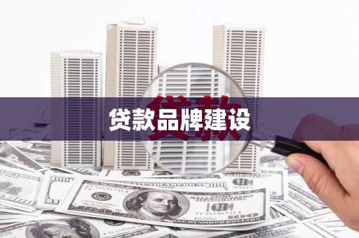 玛沁贷款品牌建设