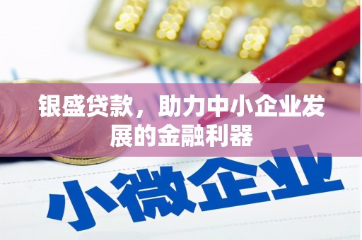 玛沁银盛贷款，助力中小企业发展的金融利器