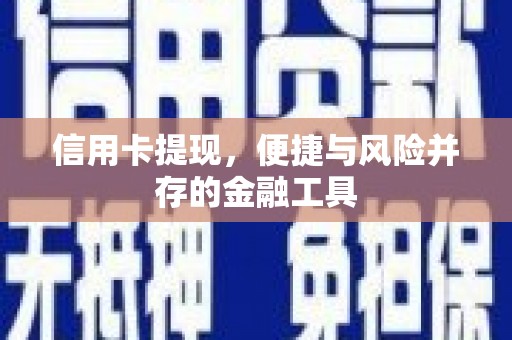 玛沁信用卡提现，便捷与风险并存的金融工具