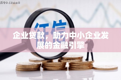 玛沁企业贷款，助力中小企业发展的金融引擎