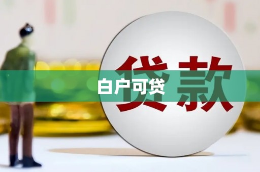 玛沁白户可贷
