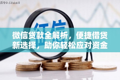 玛沁微信贷款全解析，便捷借贷新选择，助你轻松应对资金需求